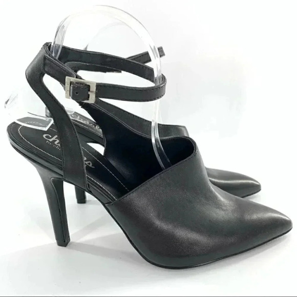 Charles Charles David Mieko womens pointy toe booties size 9 black - Picture 12 of 12